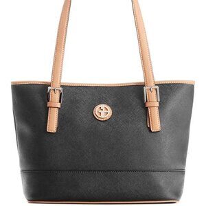 Giani Bernini Handbag Shoulderbag Black Satchel